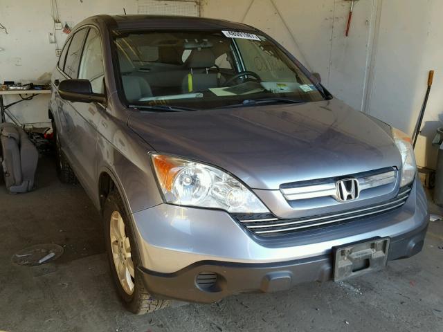 JHLRE48587C043352 - 2007 HONDA CR-V EX BLUE photo 1