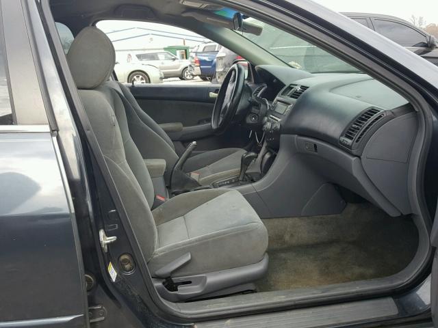 3HGCM56436G702327 - 2006 HONDA ACCORD LX BLUE photo 5