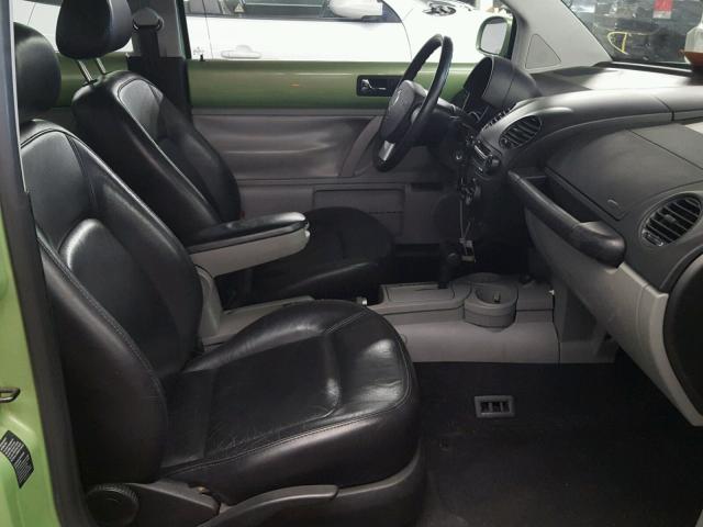 3VWDD21C43M404878 - 2003 VOLKSWAGEN NEW BEETLE 绿色 照片 5