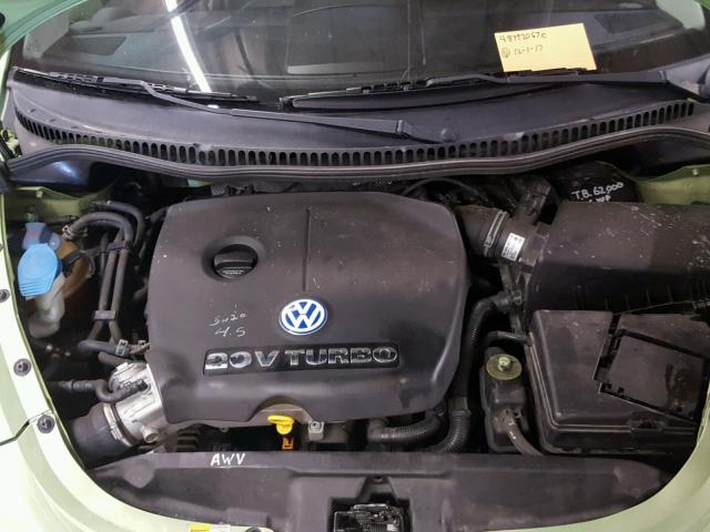 3VWDD21C43M404878 - 2003 VOLKSWAGEN NEW BEETLE 绿色 照片 7