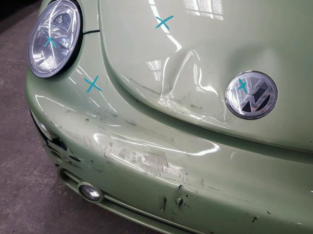3VWDD21C43M404878 - 2003 VOLKSWAGEN NEW BEETLE 绿色 照片 9