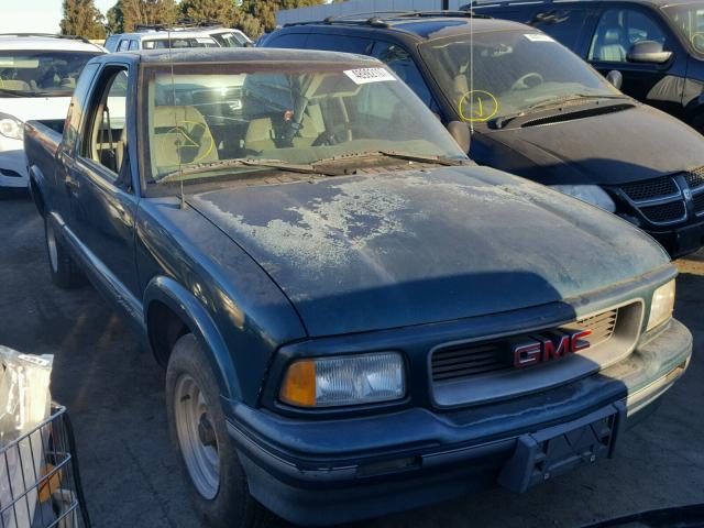 1GTCS1943T8527233 - 1996 GMC SONOMA GREEN photo 1