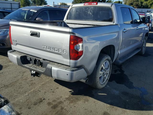 5TFAY5F10GX502440 - 2016 TOYOTA TUNDRA CRE GRAY photo 4