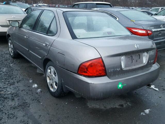 3N1CB51D75L474028 - 2005 NISSAN SENTRA 1.8 TAN photo 3