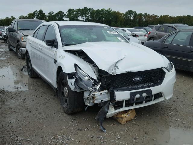 1FAHP2MK9FG105048 - 2015 FORD TAURUS POL WHITE photo 1