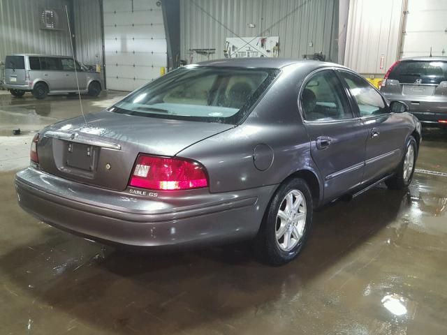 1MEFM50U82G639976 - 2002 MERCURY SABLE GS GRAY photo 4