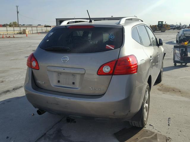 JN8AS58V89W172478 - 2009 NISSAN ROGUE S GRAY photo 4