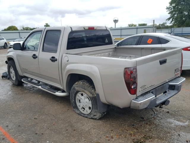 1GTDT136448115562 - 2004 GMC CANYON SILVER photo 3