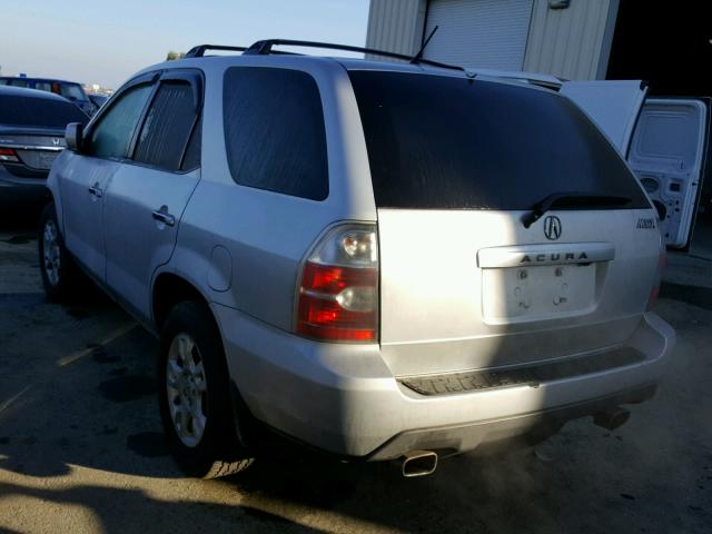 2HNYD188X4H524498 - 2004 ACURA MDX TOURIN GRAY photo 3