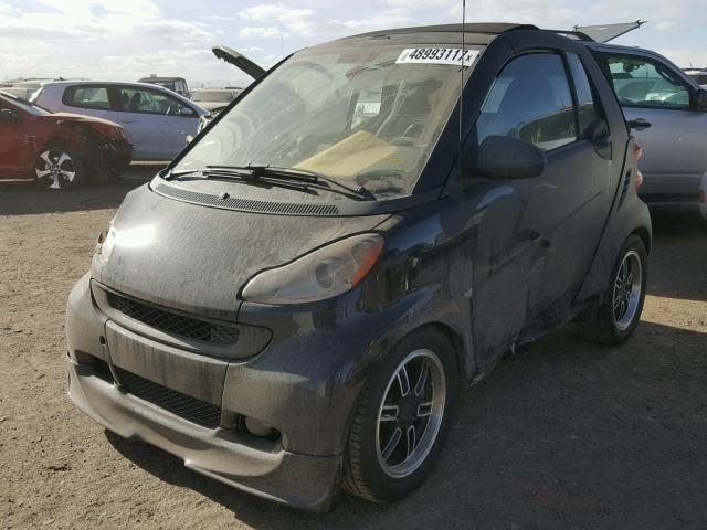 WMEEK31X78K183458 - 2008 SMART FORTWO PAS 黑色 照片 2