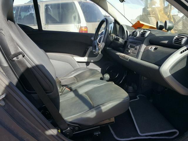 WMEEK31X78K183458 - 2008 SMART FORTWO PAS 黑色 照片 5