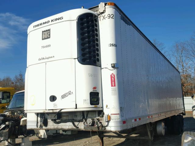 1GRAA72296S700689 - 2006 GREAT DANE TRAILER REEFER WHITE photo 3