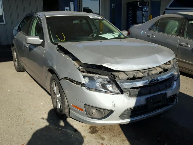 3FAHP0HA4CR303921 - 2012 FORD FUSION SE SILVER photo 1