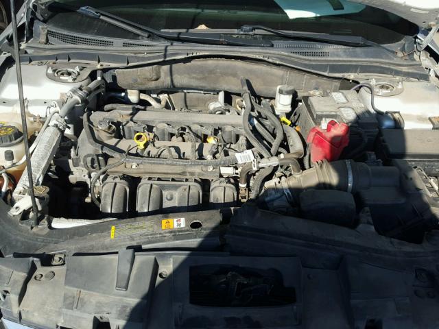 3FAHP0HA4CR303921 - 2012 FORD FUSION SE SILVER photo 7