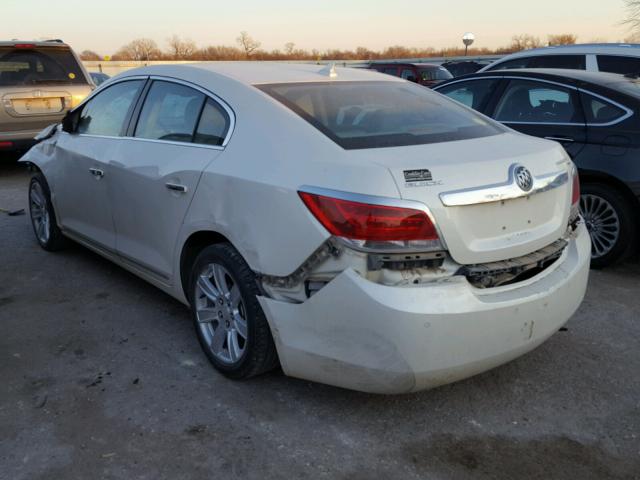 1G4GC5ED1BF236277 - 2011 BUICK LACROSSE C WHITE photo 3