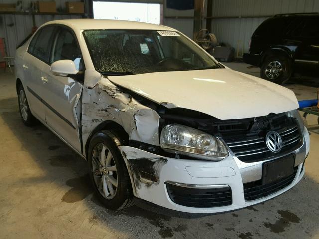 3VWAX7AJ6AM073062 - 2010 VOLKSWAGEN JETTA LIMI WHITE photo 1