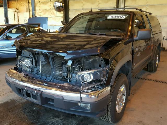 1GCDT39E588188200 - 2008 CHEVROLET COLORADO L BLACK photo 2