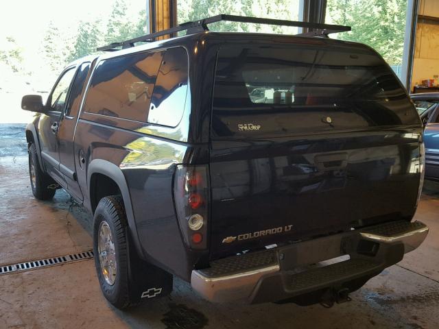 1GCDT39E588188200 - 2008 CHEVROLET COLORADO L BLACK photo 3