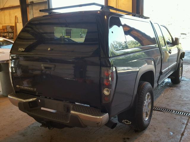 1GCDT39E588188200 - 2008 CHEVROLET COLORADO L BLACK photo 4