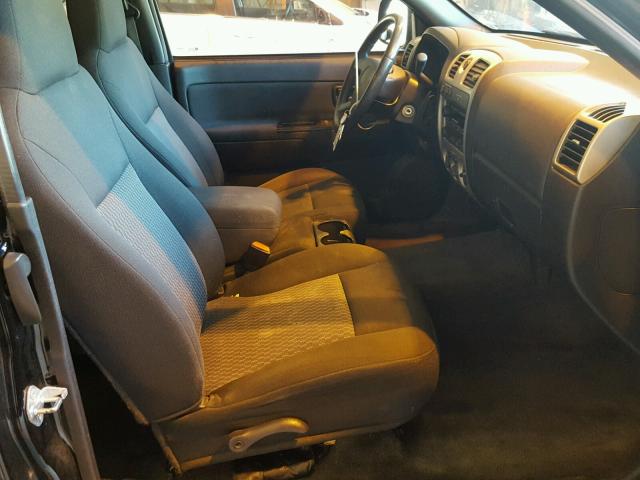 1GCDT39E588188200 - 2008 CHEVROLET COLORADO L BLACK photo 5