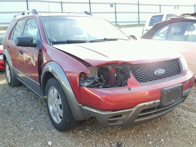 1FMZK01136GA37886 - 2006 FORD FREESTYLE RED photo 1