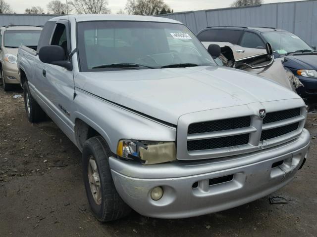 3B7HC13Y21G741880 - 2001 DODGE RAM 1500 GRAY photo 1