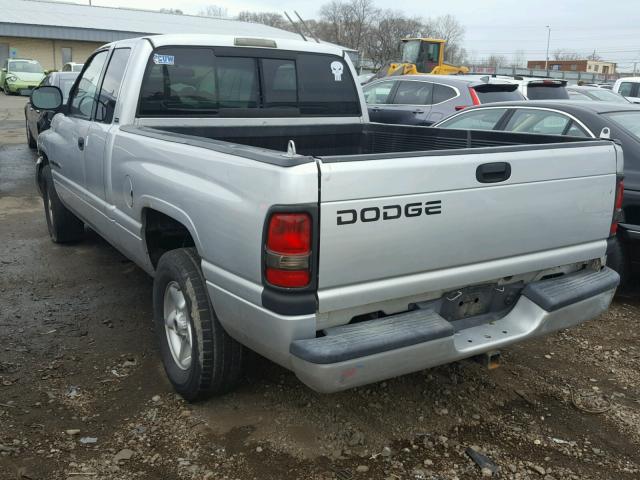 3B7HC13Y21G741880 - 2001 DODGE RAM 1500 GRAY photo 3