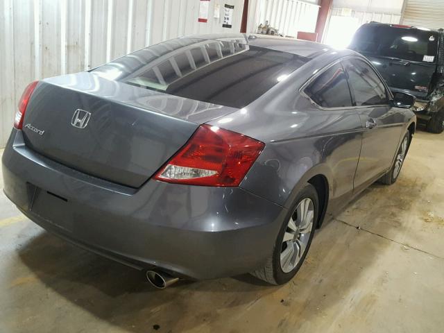 1HGCS1B88BA004389 - 2011 HONDA ACCORD EXL GRAY photo 4