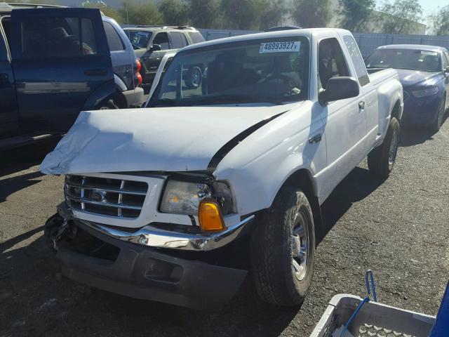 1FTYR44E93PA36996 - 2003 FORD RANGER SUP WHITE photo 2