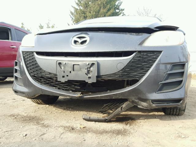 JM1BL1SG2A1149151 - 2010 MAZDA 3 I GRAY photo 9