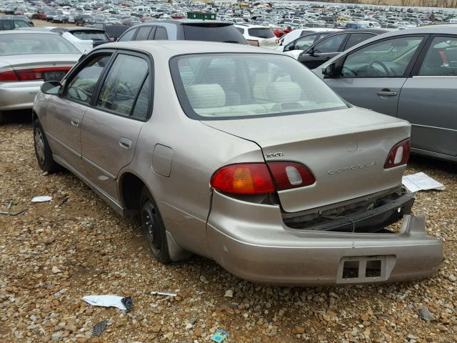 1NXBR12E5XZ256047 - 1999 TOYOTA COROLLA VE BEIGE photo 3