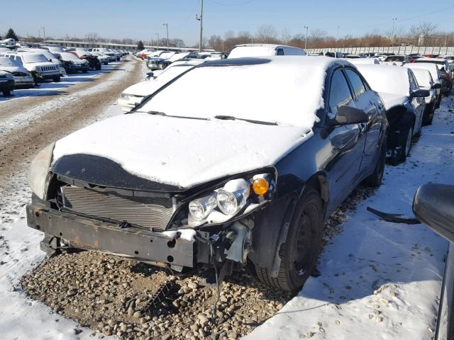 1G2ZG558764261906 - 2006 PONTIAC G6 SE1 BLACK photo 2