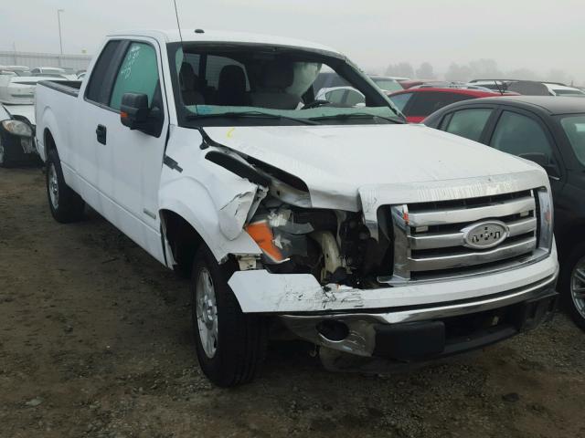 1FTFX1CT7BFC06661 - 2011 FORD F150 SUPER WHITE photo 1