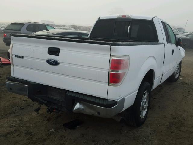 1FTFX1CT7BFC06661 - 2011 FORD F150 SUPER WHITE photo 4