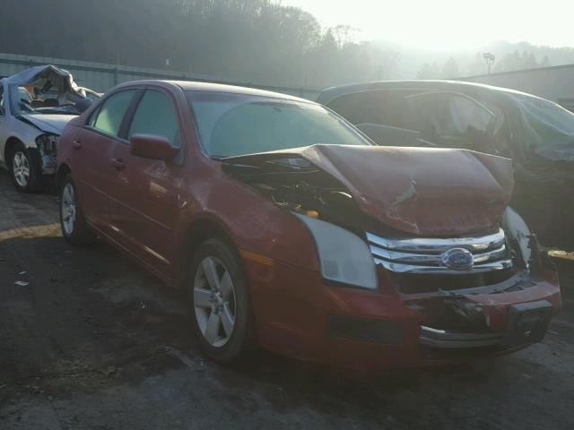 3FAFP07196R109432 - 2006 FORD FUSION SE RED photo 1