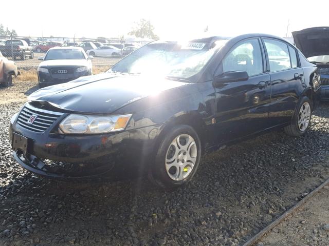 1G8AJ52F25Z102882 - 2005 SATURN ION LEVEL BLACK photo 2