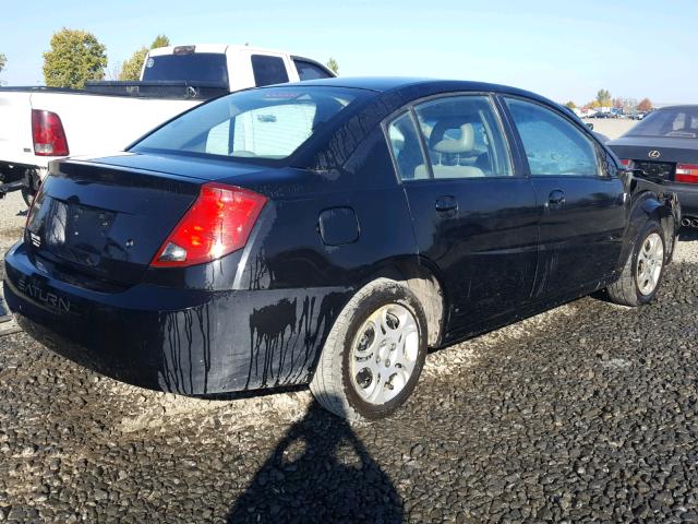 1G8AJ52F25Z102882 - 2005 SATURN ION LEVEL BLACK photo 4