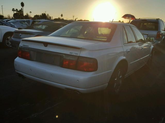 1G6KY54982U278098 - 2002 CADILLAC SEVILLE ST WHITE photo 4