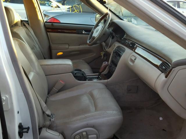 1G6KY54982U278098 - 2002 CADILLAC SEVILLE ST WHITE photo 5