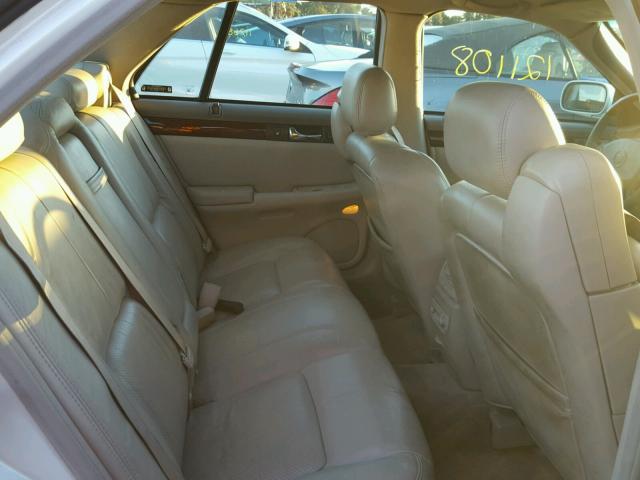 1G6KY54982U278098 - 2002 CADILLAC SEVILLE ST WHITE photo 6