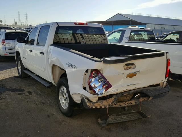 3GCRKSE36AG294162 - 2010 CHEVROLET SILVERADO WHITE photo 3