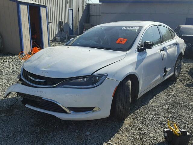 1C3CCCAB5FN649038 - 2015 CHRYSLER 200 LIMITE WHITE photo 2