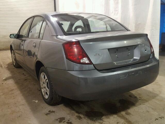 1G8AJ52F14Z191522 - 2004 SATURN ION LEVEL GRAY photo 3