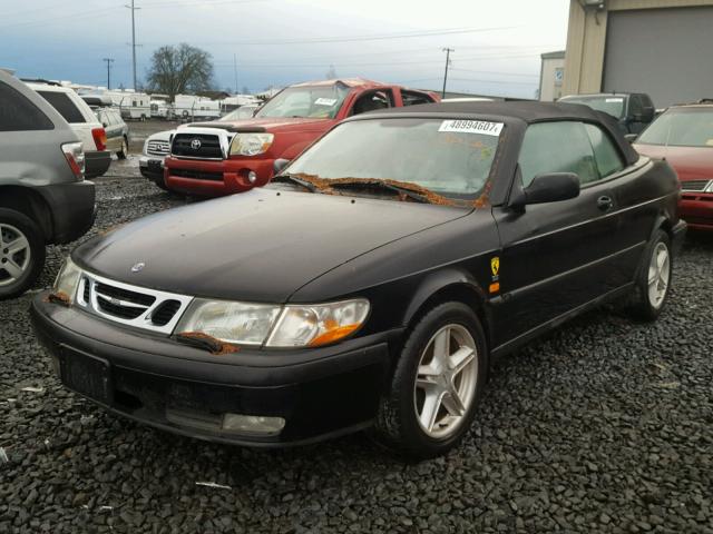 YS3DF75N6X7001127 - 1999 SAAB 9-3 SE BLACK photo 2