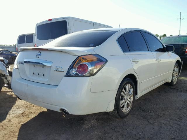 1N4AL2AP3BC167513 - 2011 NISSAN ALTIMA BAS WHITE photo 4