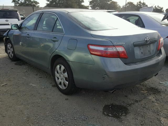 4T1BK46K38U565006 - 2008 TOYOTA CAMRY LE BLUE photo 3