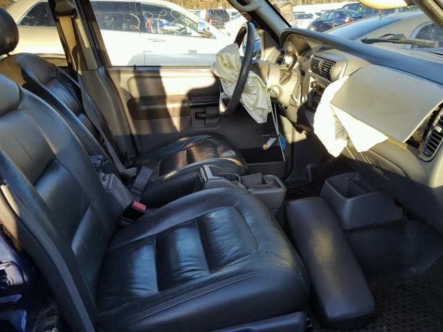 1FMZU67K85UA30493 - 2005 FORD EXPLORER S BLUE photo 5