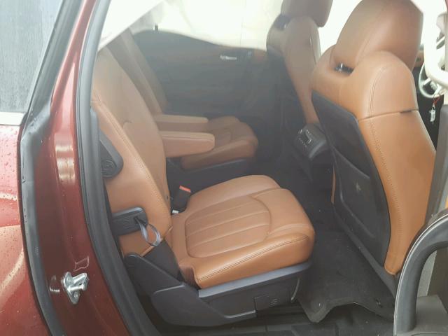 1GNKVJKD6HJ111746 - 2017 CHEVROLET TRAVERSE P RED photo 6