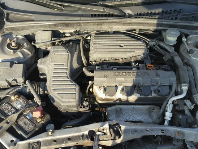 2HGES16531H586670 - 2001 HONDA CIVIC LX SILVER photo 7