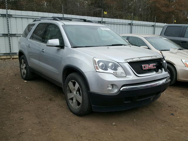 1GKKVRED9CJ293832 - 2012 GMC ACADIA SLT SILVER photo 1